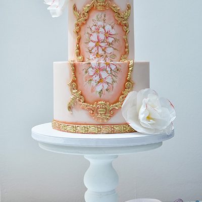 Rodjendanske torte Rokoko sa cvecem